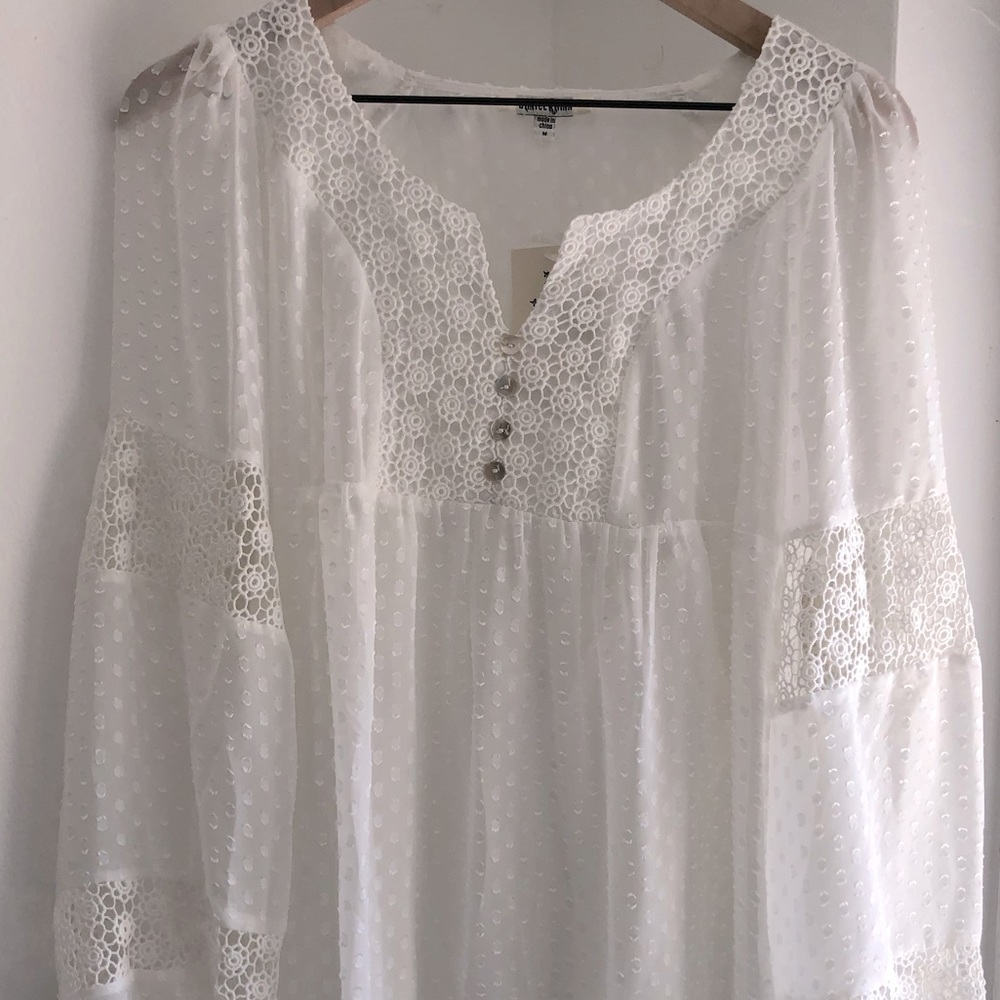 Knit Sheer Shirt